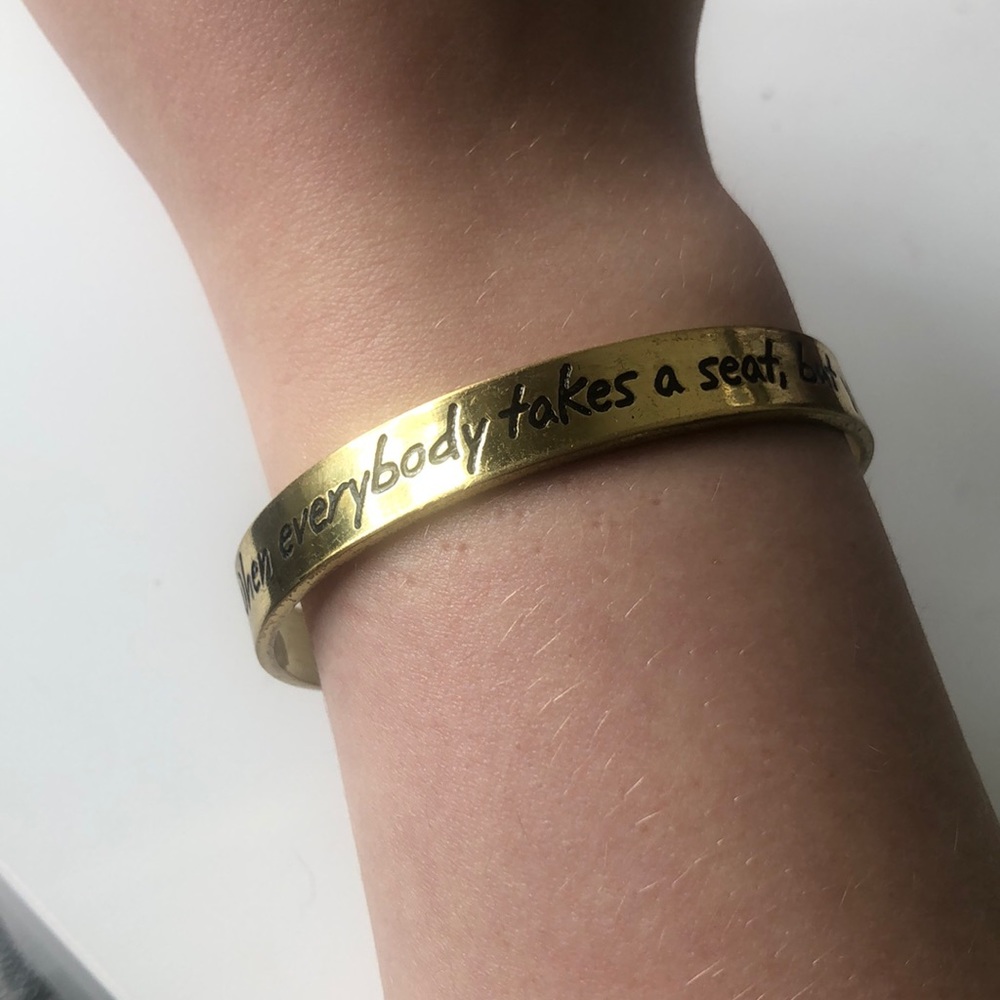 Brave Inspirational Bangle